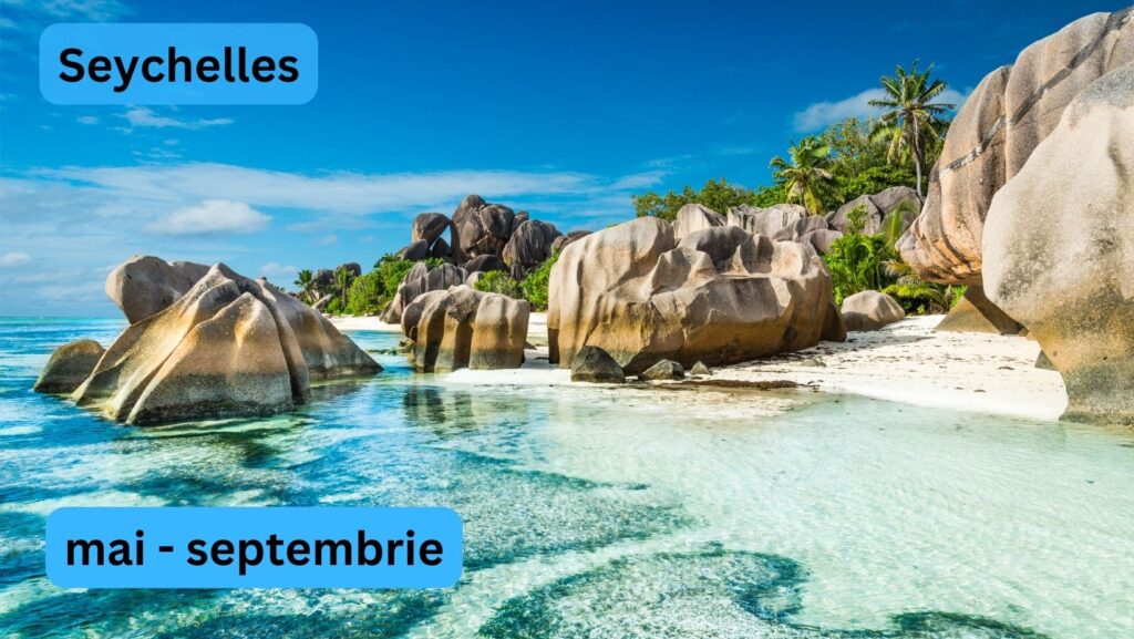 The iconic scenery of Seychelles
